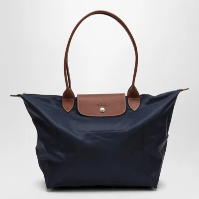 Longchamp Women's Tote Bag Large Le Pliage In Blue