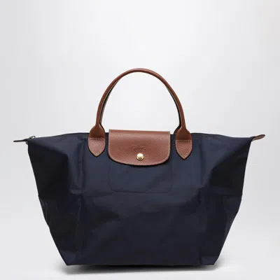Longchamp Navy Le Pliage Original M Bag
