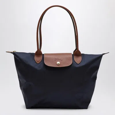 Longchamp Navy Le Pliage Original M Bag
