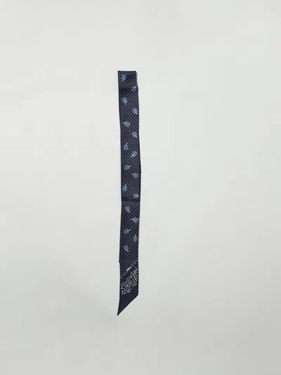 Longchamp Neck Scarf Woman  In Blue