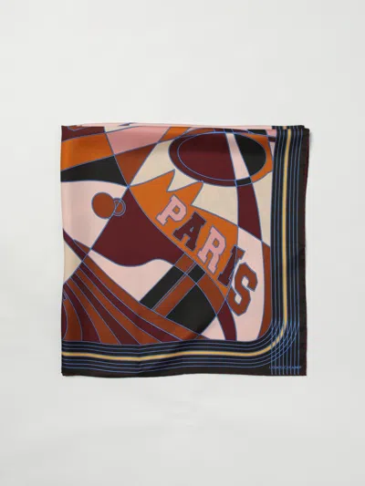 Longchamp Neck Scarf Woman  In Brown