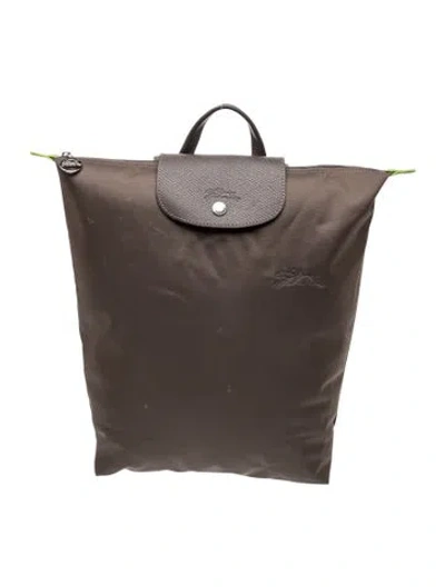 Pre-owned Longchamp Nylon Backpack In Multi
