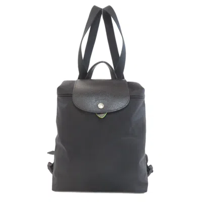 Longchamp Nylon Black Backpacks