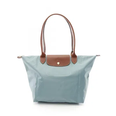 Pre-owned Longchamp Nylon Leather Tote Bag () In Multi