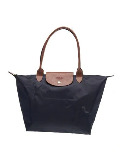 Pre-owned Longchamp Nylon Shoulder Bag In Multi