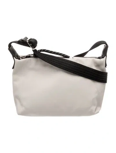 Pre-owned Longchamp Nylon Shoulder Bag In Neutral