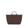 Longchamp Medium Le Pliage Tote Bag In Brown