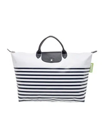Pre-owned Longchamp Nylon Tote In Multi