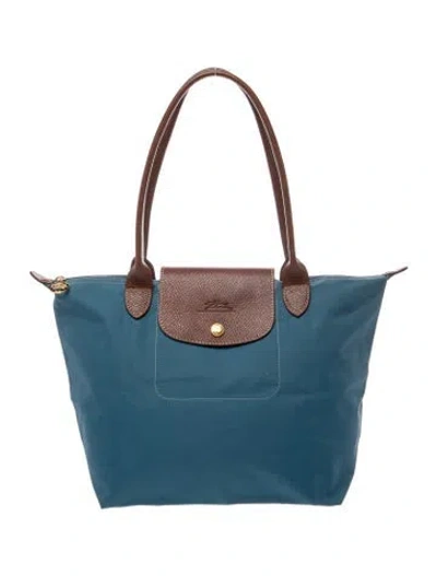 Pre-owned Longchamp Nylon Tote In Multi