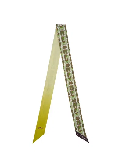 Longchamp `origami Le Pliage` Headband In Multi