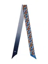 Longchamp Origami Le Pliage Patterned Silk Scarf