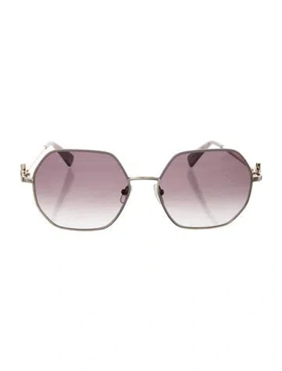Pre-owned Longchamp Oversize Gradient Sunglasses
