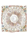 Longchamp Palette D'artiste Printed Silk Scarf