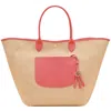 Longchamp Panier L Le Pliage Collection In Blush