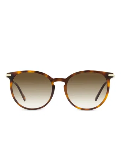 Longchamp Pantos-frame Sunglasses In Brown