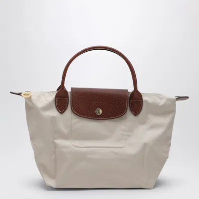 Longchamp Paper Coloured Le Pliage Original S Bag In Neutral