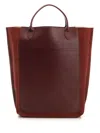 Longchamp Paris Cabas Longchamp Velours - Sac Porté Main Handbags Bordeaux