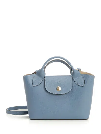 Longchamp Paris Épure Handbags Blue