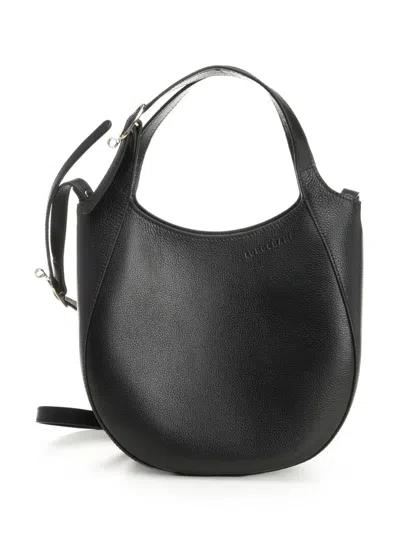 Longchamp Paris Le Foulonné Handbags Black
