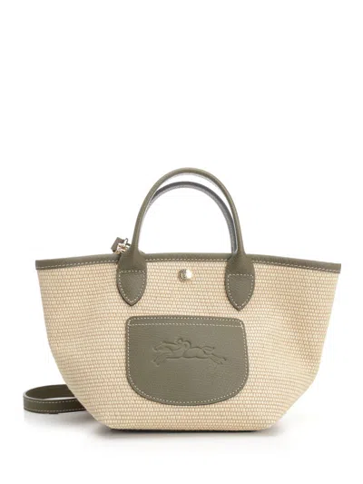 Longchamp Paris Le Panier Pliage Xs Handbags Green