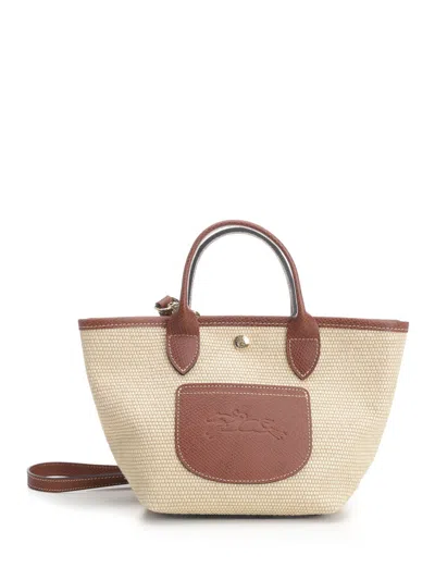 Longchamp Paris Le Pliage Collection Handbags Beige In Multi