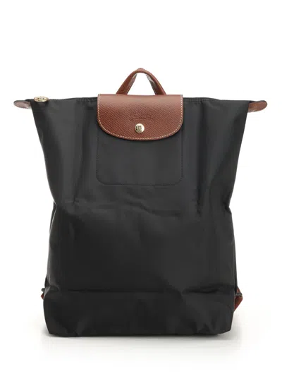 Longchamp Paris Le Pliage Original - Sac À Dos M Backpacks Black