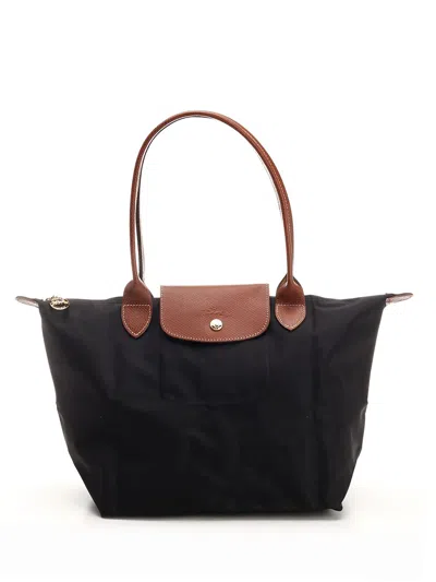 Longchamp Paris Le Pliage Original Handbags Black