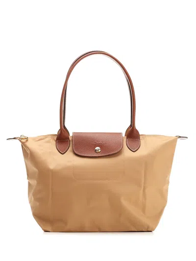 Longchamp Paris Le Pliage Original Handbags Brown