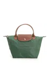 Longchamp Paris Le Pliage Original Shoulder Bags Green