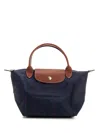 Shop Longchamp Paris Le Pliage Original S Handbags Blue