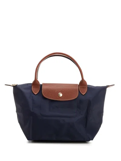 Longchamp Paris Le Pliage Original S Handbags Blue