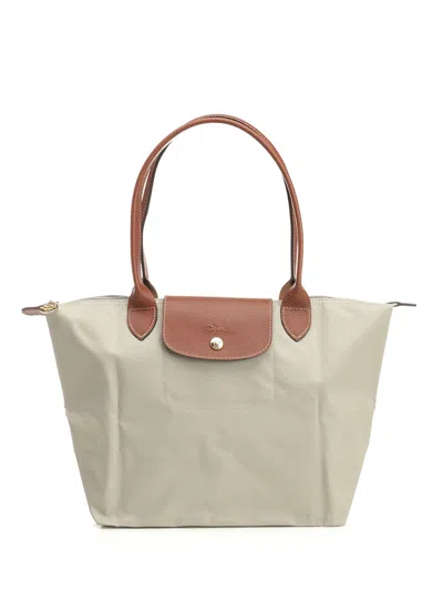 Longchamp Paris Le Pliage Original Shoulder Bags Grey
