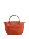 Shop Longchamp Paris Le Pliage S Handbags Brown