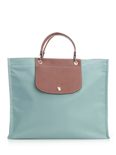 Longchamp Paris Longchamp Du Marché Handbags Light Blue