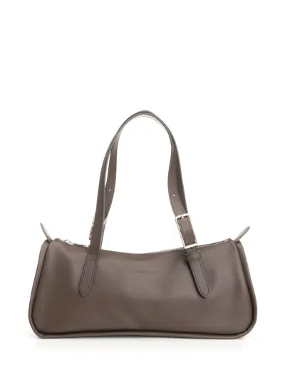 Longchamp Paris Looong Shoulder Bags Brown