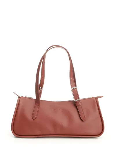 Longchamp Paris Looong Shoulder Bags Red