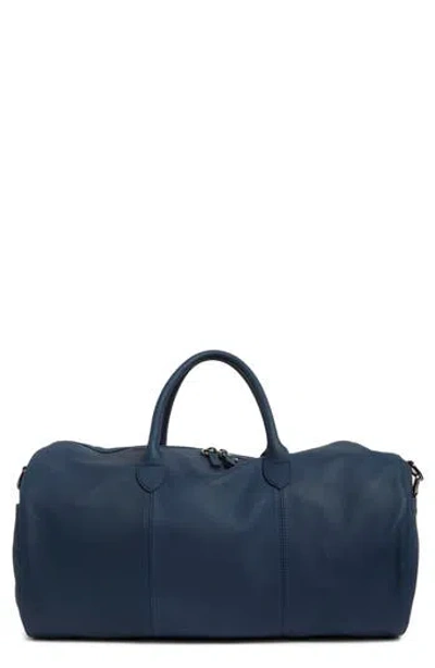 Longchamp Parisis Leather Duffle Bag