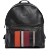 Longchamp Patchwork Leather Backpack In Black