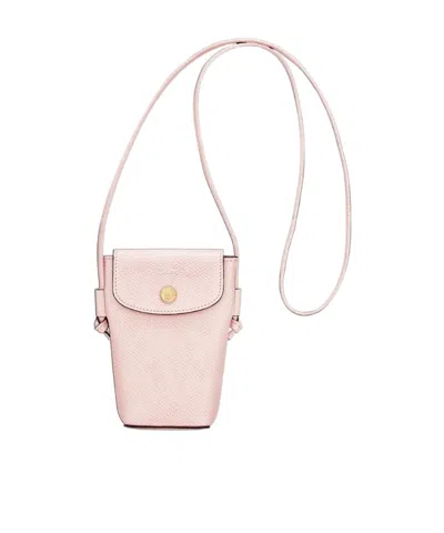 Longchamp Phone Pouch Clutch Bag In Pink