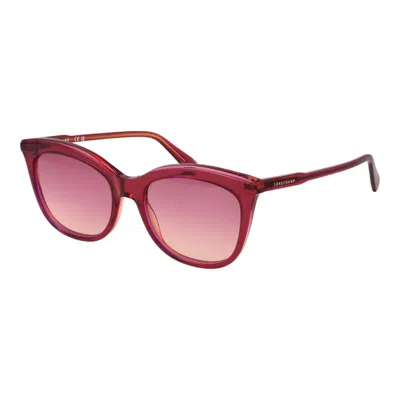 Longchamp Pink Acetate Sunglasses