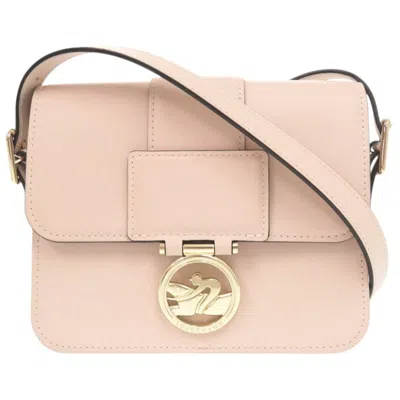 Pre-owned Longchamp Pink Leather Shoulder Bag ()