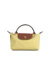 Longchamp 'le Pliage Original' Clutch In Green