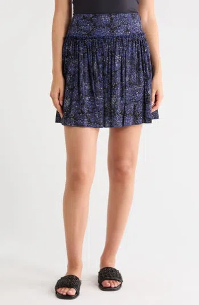 Longchamp Pleated Skirt In Blue