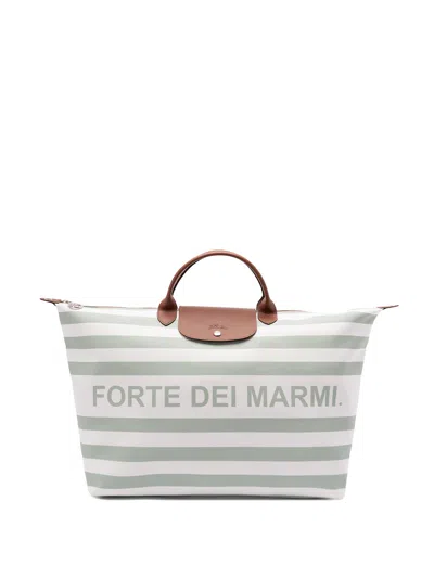 Longchamp `pliage Du Monde Forte Dei Marmi` In Green