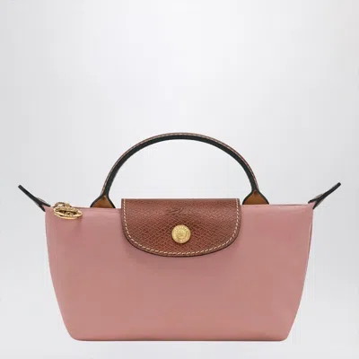Longchamp Pochette Con Manico Le Pliage In Pink