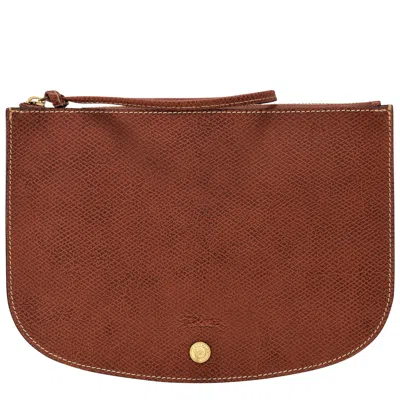 Longchamp Pochette Épure In Brown