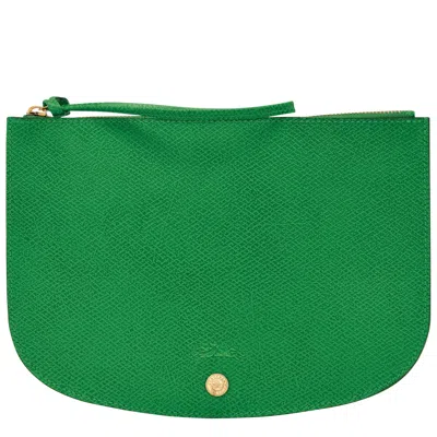 Longchamp Pouch Épure In Vert
