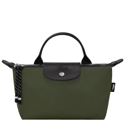 Longchamp Pouch Le Pliage Energy In Khaki