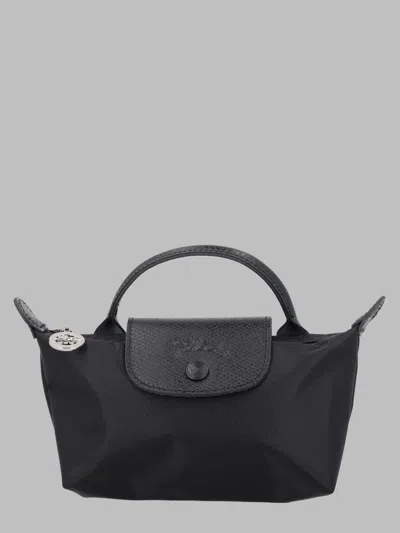 Longchamp Pochette "le Pliage Original" In Black