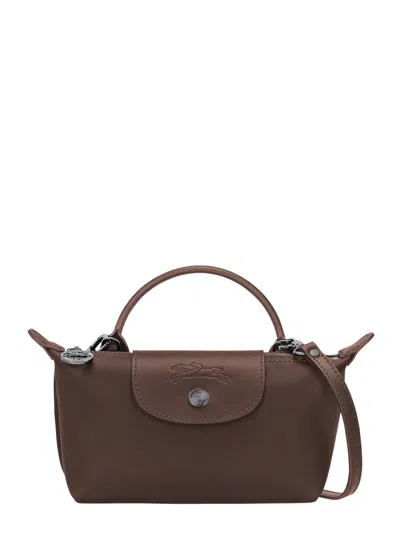 Longchamp Pochette "le Pliage Xtra" Small In Brown